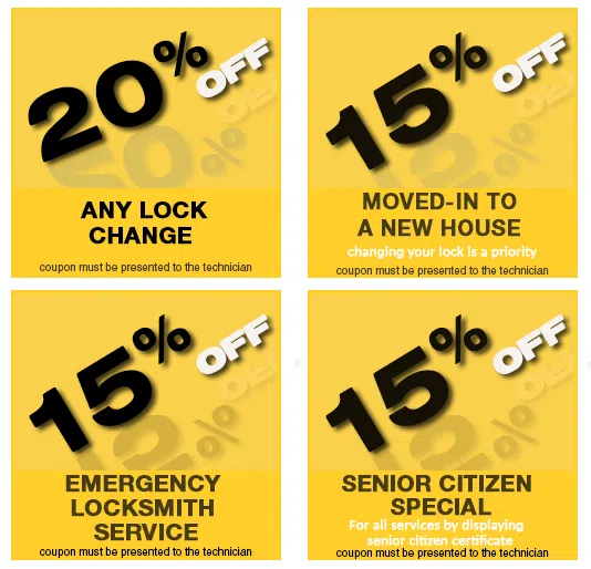 Exclusive Locksmith Service Hollywood, FL 954-283-1563 - coupon-img